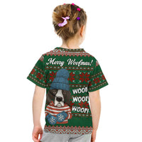 Great Dane Woofmas Christmas Kid T Shirt Funny Xmas Holiday Patterns - Wonder Print Shop