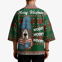 Great Dane Woofmas Christmas Kimono Funny Xmas Holiday Patterns - Wonder Print Shop