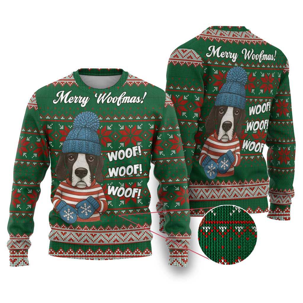 Great Dane Woofmas Christmas Ugly Christmas Sweater Funny Xmas Holiday Patterns - Wonder Print Shop