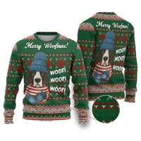 Great Dane Woofmas Christmas Ugly Christmas Sweater Funny Xmas Holiday Patterns - Wonder Print Shop