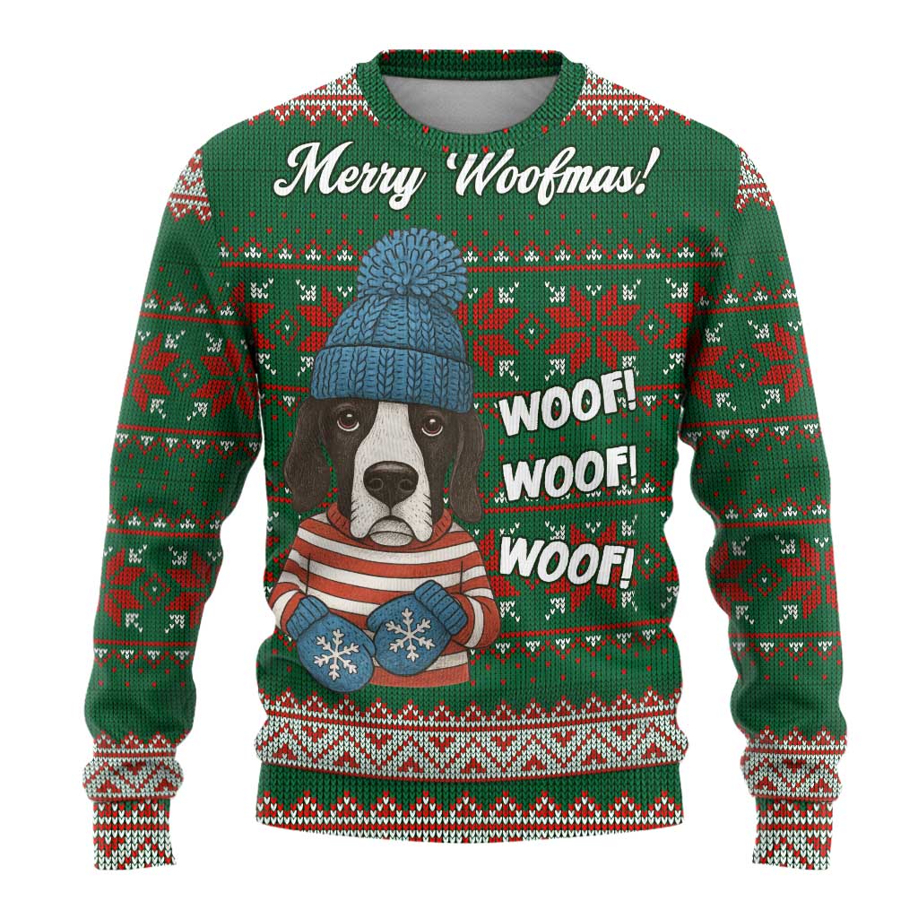 Great Dane Woofmas Christmas Ugly Christmas Sweater Funny Xmas Holiday Patterns - Wonder Print Shop