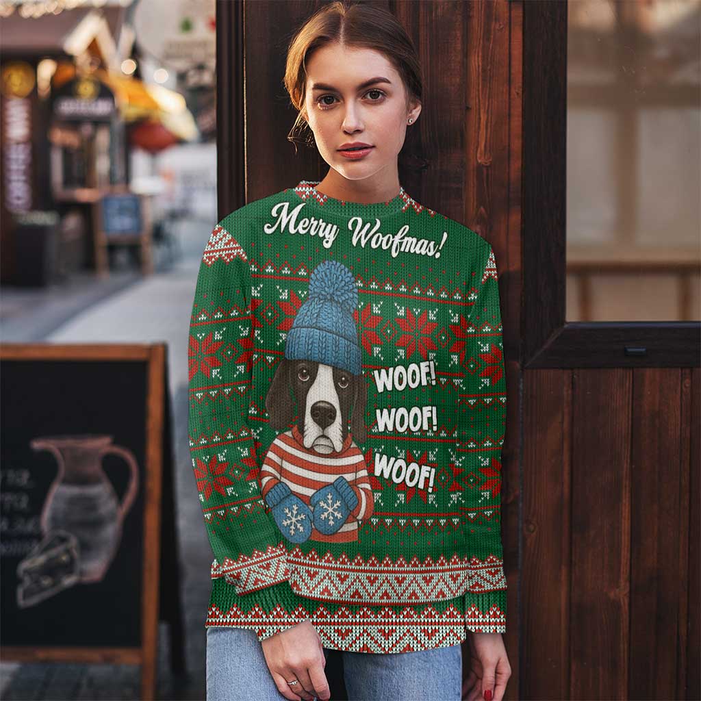 Great Dane Woofmas Christmas Ugly Christmas Sweater Funny Xmas Holiday Patterns - Wonder Print Shop