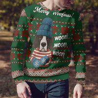 Great Dane Woofmas Christmas Ugly Christmas Sweater Funny Xmas Holiday Patterns - Wonder Print Shop