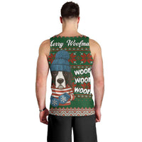Great Dane Woofmas Christmas Men Tank Top Funny Xmas Holiday Patterns - Wonder Print Shop