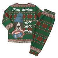 Great Dane Woofmas Christmas Pajama Set Funny Xmas Holiday Patterns - Wonder Print Shop