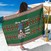 Great Dane Woofmas Christmas Sarong Funny Xmas Holiday Patterns - Wonder Print Shop