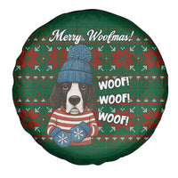 Great Dane Woofmas Christmas Spare Tire Cover Funny Xmas Holiday Patterns - Wonder Print Shop