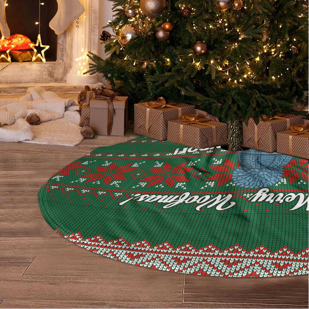 Great Dane Woofmas Christmas Tree Skirt Funny Xmas Holiday Patterns - Wonder Print Shop