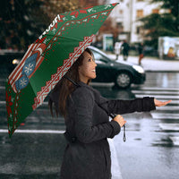 Great Dane Woofmas Christmas Umbrella Funny Xmas Holiday Patterns - Wonder Print Shop