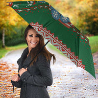 Great Dane Woofmas Christmas Umbrella Funny Xmas Holiday Patterns - Wonder Print Shop