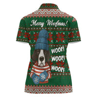 Great Dane Woofmas Christmas Women Polo Shirt Funny Xmas Holiday Patterns - Wonder Print Shop