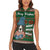 Great Dane Woofmas Christmas Women Sleeveless Polo Shirt Funny Xmas Holiday Patterns - Wonder Print Shop