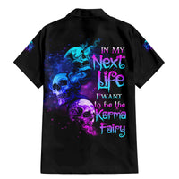 Karma Fairy Three Skulls Family Matching Mermaid Dress and Hawaiian Shirt - Wonder Print Shop