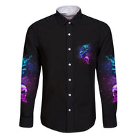 Karma Fairy Three Skulls Family Matching Short Sleeve Bodycon Dress and Hawaiian Shirt - Wonder Print Shop