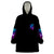 Karma Fairy Three Skulls Wearable Blanket Hoodie - Wonder Print Shop