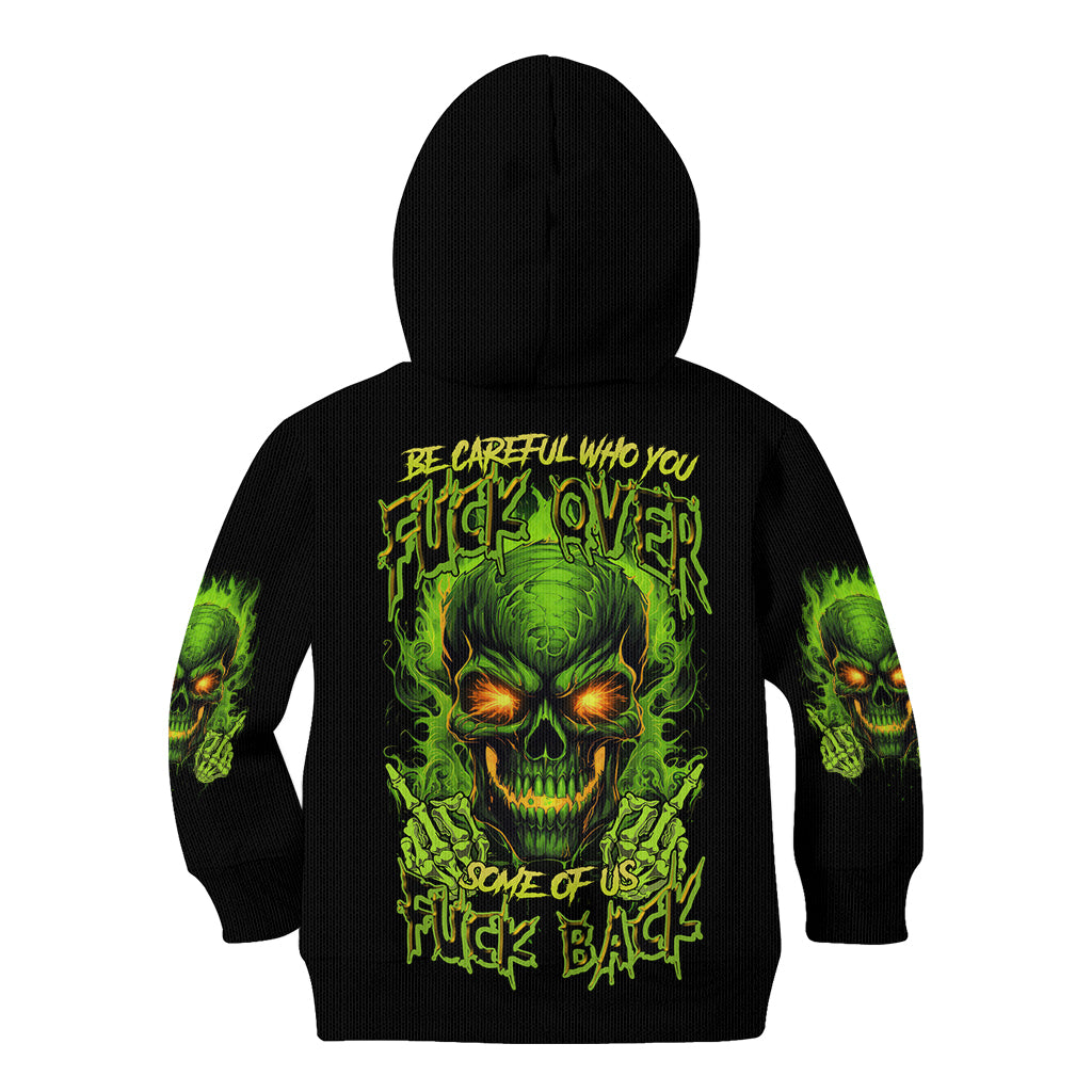 I Can't Go To Hell Reaper Skull Kid Hoodie - Wonder Print Shop