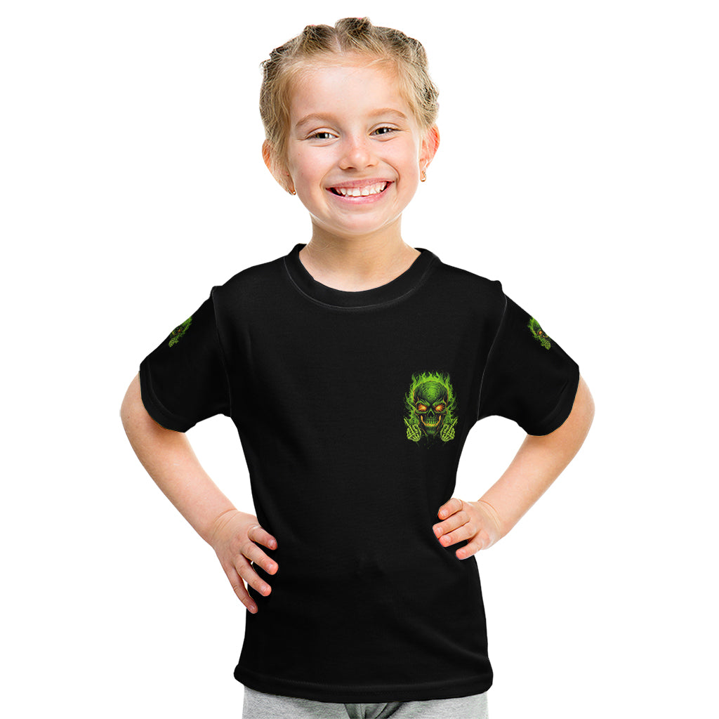 I Can't Go To Hell Reaper Skull Kid T Shirt - Wonder Print Shop