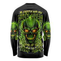I Can't Go To Hell Reaper Skull Long Sleeve Shirt - Wonder Print Shop