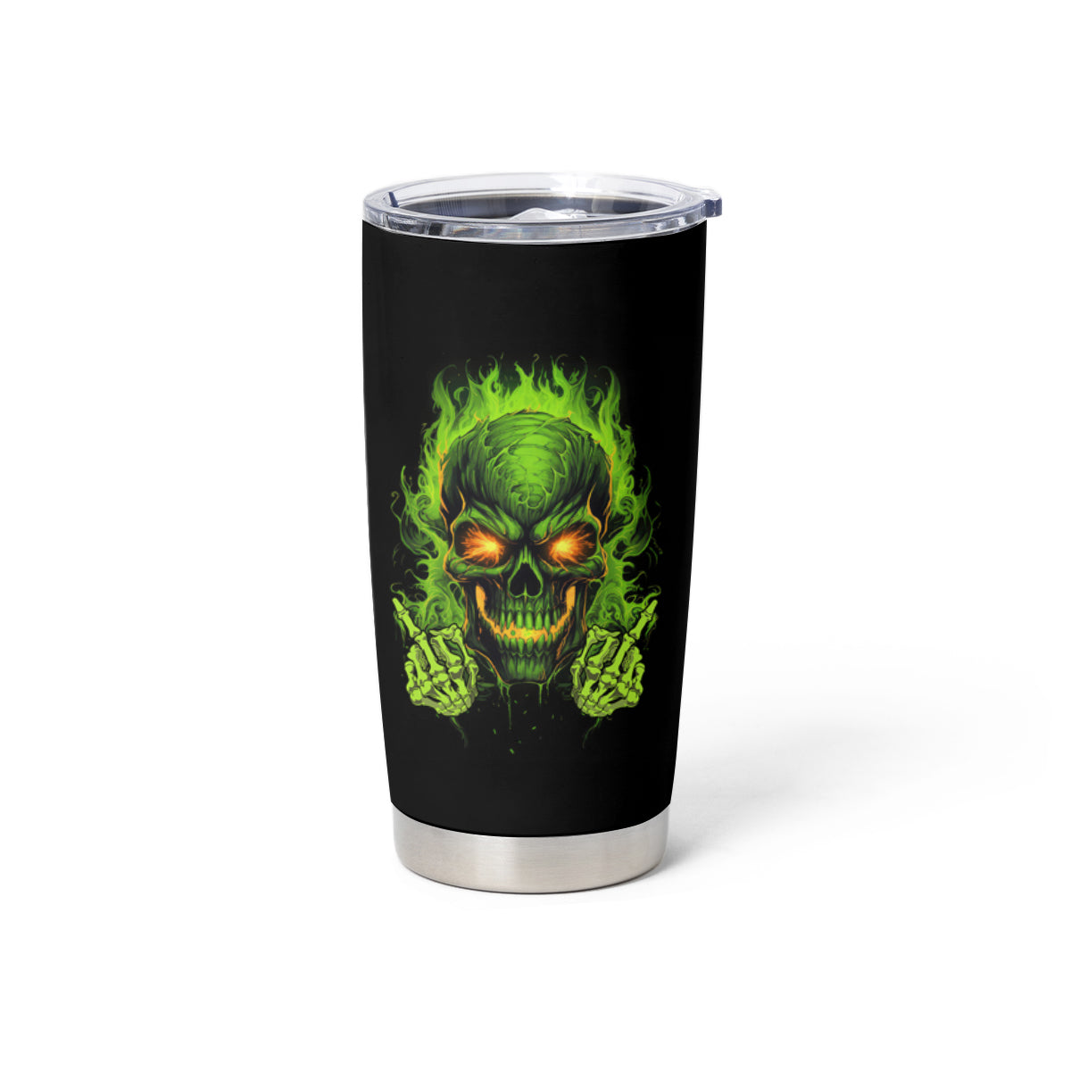 I Can't Go To Hell Reaper Skull Tumbler Cup - Wonder Print Shop