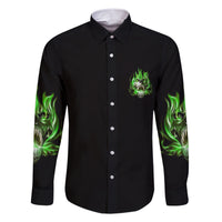 9 Of 10 Voices In My Head Fire Skull Family Matching Short Sleeve Bodycon Dress and Hawaiian Shirt - Wonder Print Shop