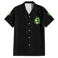 9 Of 10 Voices In My Head Fire Skull Hawaiian Shirt - Wonder Print Shop