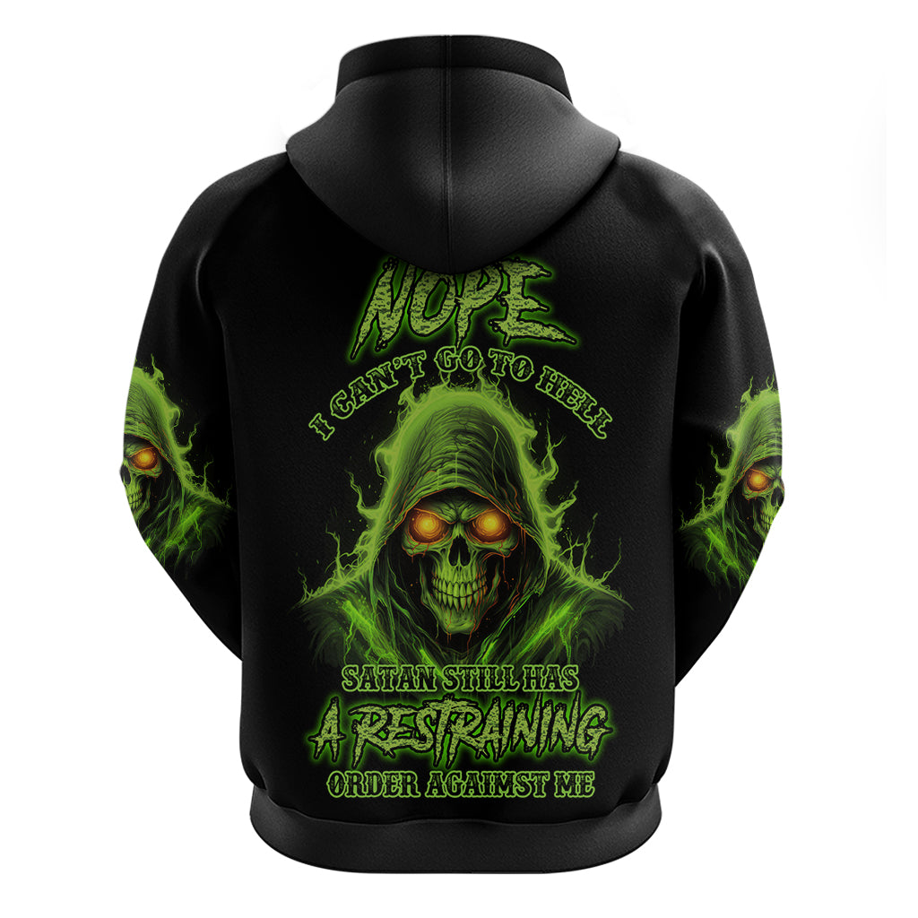 Nope I Can't Go To Hell Hoodie - Wonder Print Shop