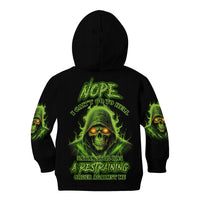 Nope I Can't Go To Hell Kid Hoodie - Wonder Print Shop