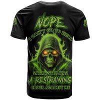 Nope I Can't Go To Hell T Shirt - Wonder Print Shop