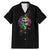 I Am The Storm Tie Dye Rose Skull Family Matching Mermaid Dress and Hawaiian Shirt - Wonder Print Shop