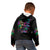 I Am The Storm Tie Dye Rose Skull Kid Hoodie - Wonder Print Shop
