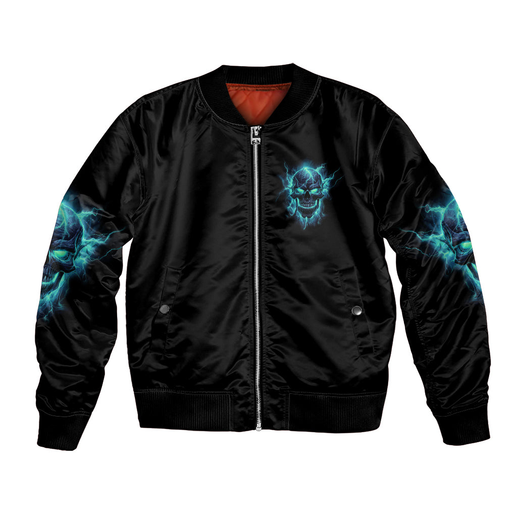 I Am The Storm Grumpy Old Man Bomber Jacket - Wonder Print Shop