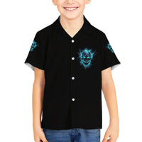 I Am The Storm Grumpy Old Man Family Matching Short Sleeve Bodycon Dress and Hawaiian Shirt - Wonder Print Shop
