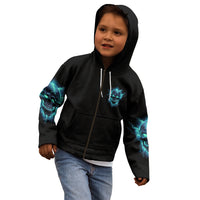 I Am The Storm Grumpy Old Man Kid Hoodie - Wonder Print Shop