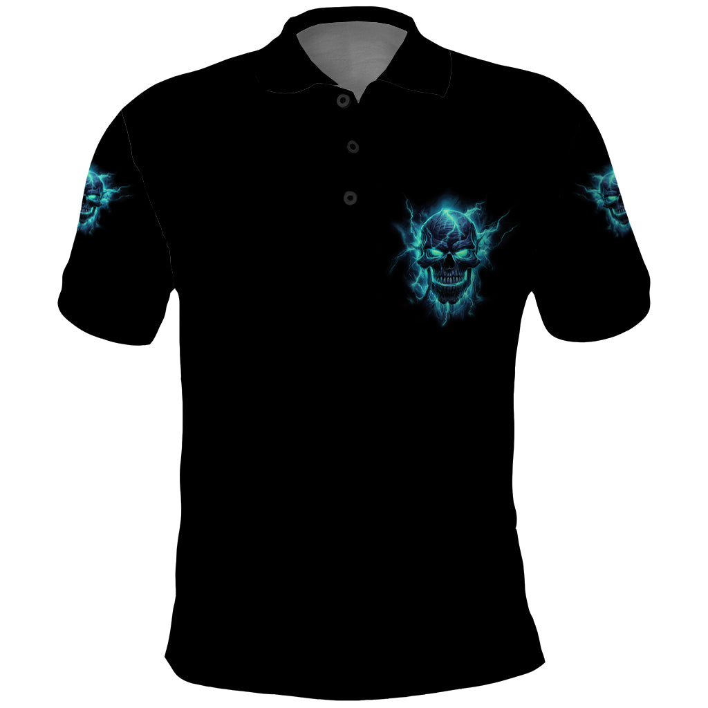 I Am The Storm Grumpy Old Man Polo Shirt - Wonder Print Shop