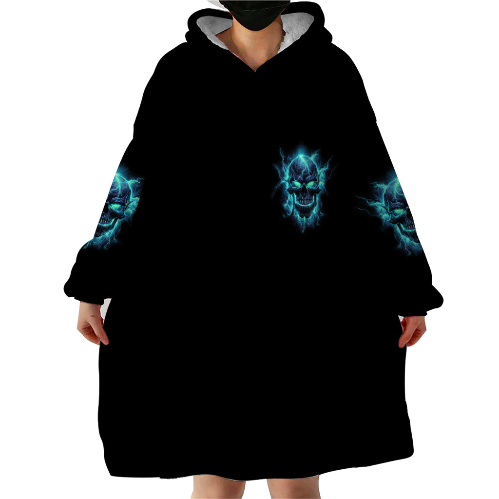I Am The Storm Grumpy Old Man Wearable Blanket Hoodie - Wonder Print Shop