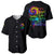 Karma Fairy Rose Smoke Skull Baseball Jersey - Wonder Print Shop