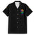 Karma Fairy Rose Smoke Skull Family Matching Puletasi Dress and Hawaiian Shirt - Wonder Print Shop