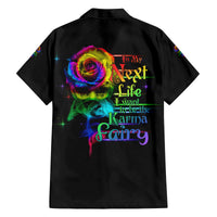 Karma Fairy Rose Smoke Skull Family Matching Puletasi Dress and Hawaiian Shirt - Wonder Print Shop