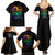 Karma Fairy Rose Smoke Skull Family Matching Summer Maxi Dress and Hawaiian Shirt - Wonder Print Shop