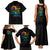 Karma Fairy Rose Smoke Skull Family Matching Tank Maxi Dress and Hawaiian Shirt - Wonder Print Shop