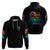 Karma Fairy Rose Smoke Skull Hoodie - Wonder Print Shop
