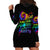 Karma Fairy Rose Smoke Skull Hoodie Dress - Wonder Print Shop