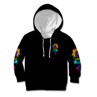 Karma Fairy Rose Smoke Skull Kid Hoodie - Wonder Print Shop