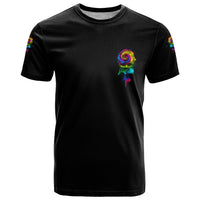 Karma Fairy Rose Smoke Skull T Shirt - Wonder Print Shop