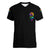 Karma Fairy Rose Smoke Skull Women V Neck T Shirt - Wonder Print Shop