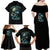 Fresh Out Of F Skull Rose Family Matching Off Shoulder Maxi Dress and Hawaiian Shirt - Wonder Print Shop