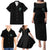 Fresh Out Of F Skull Rose Family Matching Puletasi Dress and Hawaiian Shirt - Wonder Print Shop
