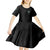 Fresh Out Of F Skull Rose Kid Short Sleeve Dress - Wonder Print Shop