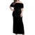 Fresh Out Of F Skull Rose Off Shoulder Maxi Dress - Wonder Print Shop