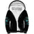 Fresh Out Of F Skull Rose Sherpa Hoodie - Wonder Print Shop